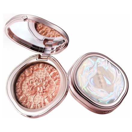 花西子 / 双蓮彫刻 ハイライト 02 ローズアンバーの公式商品情報｜美容