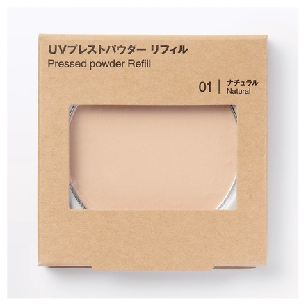無印良品 / UVプレストパウダー ナチュラル リフィル 9.2gの公式商品
