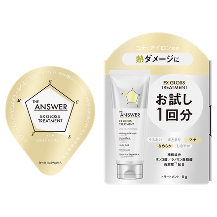 THE ANSWER / EXグロストリートメント FOR HEAT DAMAGE