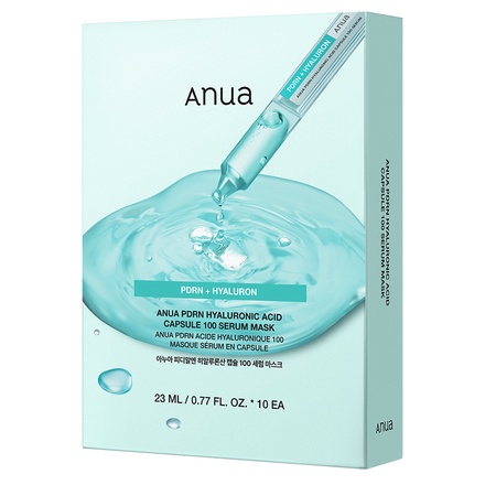 Anua / PDRN ヒアルロン酸カプセル100セラムシートマスクの公式商品