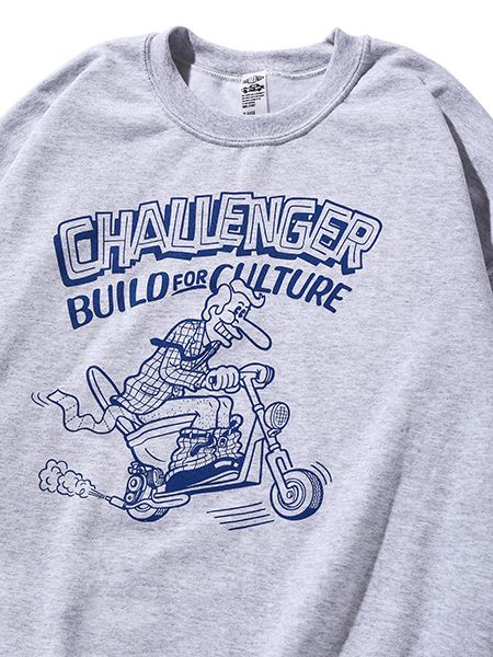 CHALLENGER チャレンジャー 通販 スウェット xSKETCH RUSHING RIDER SWEAT