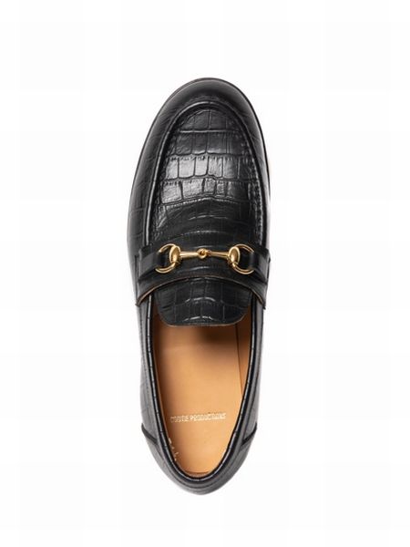 COOTIE / Raza Bit Loafer (Crocodile) -Black-