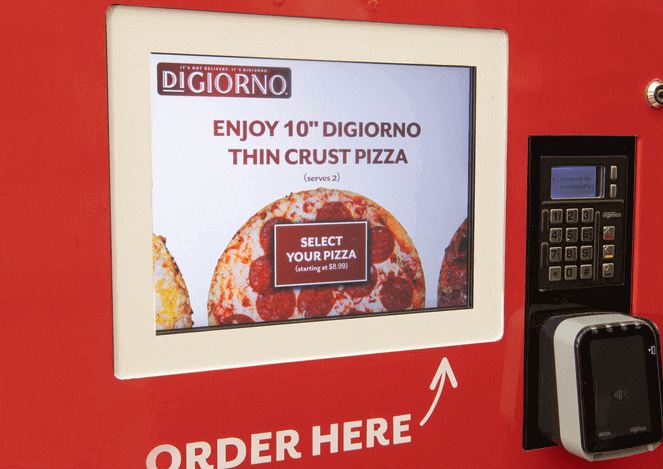 ネスレが焼きたてのピザを提供する自販機を試験導入 - Foovo -フード