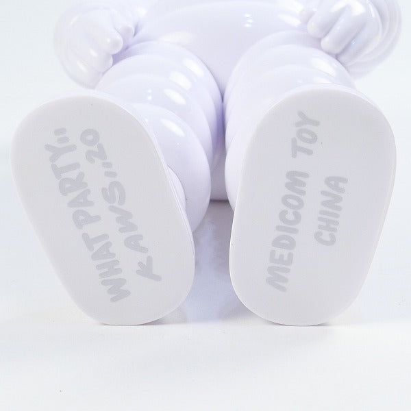 KAWS カウズ ×MEDICOM TOY メディコムトイ WHAT PARTY フィギュア 白
