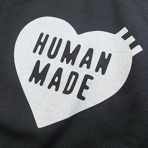 HUMAN MADE ヒューマンメイド 23AW SWEATSHIRT Black HM26CS041 クルー