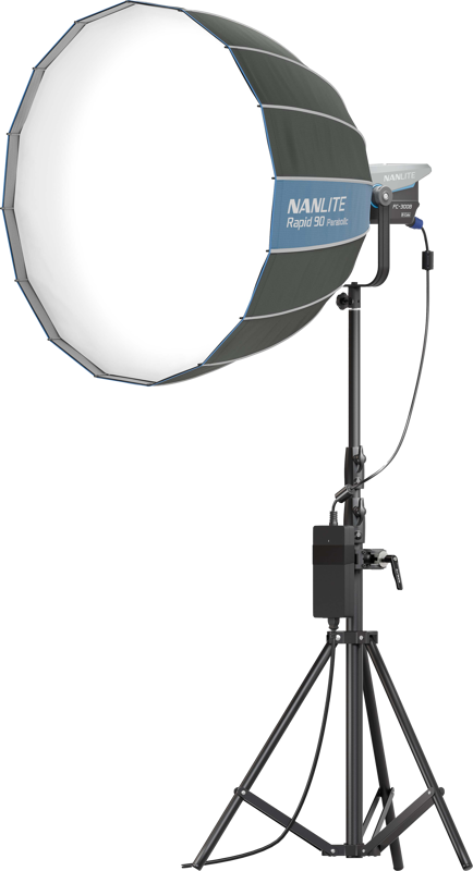 Nanlite Rapid 90 Parabolic Softbox SB-RP90 with Eggcrate