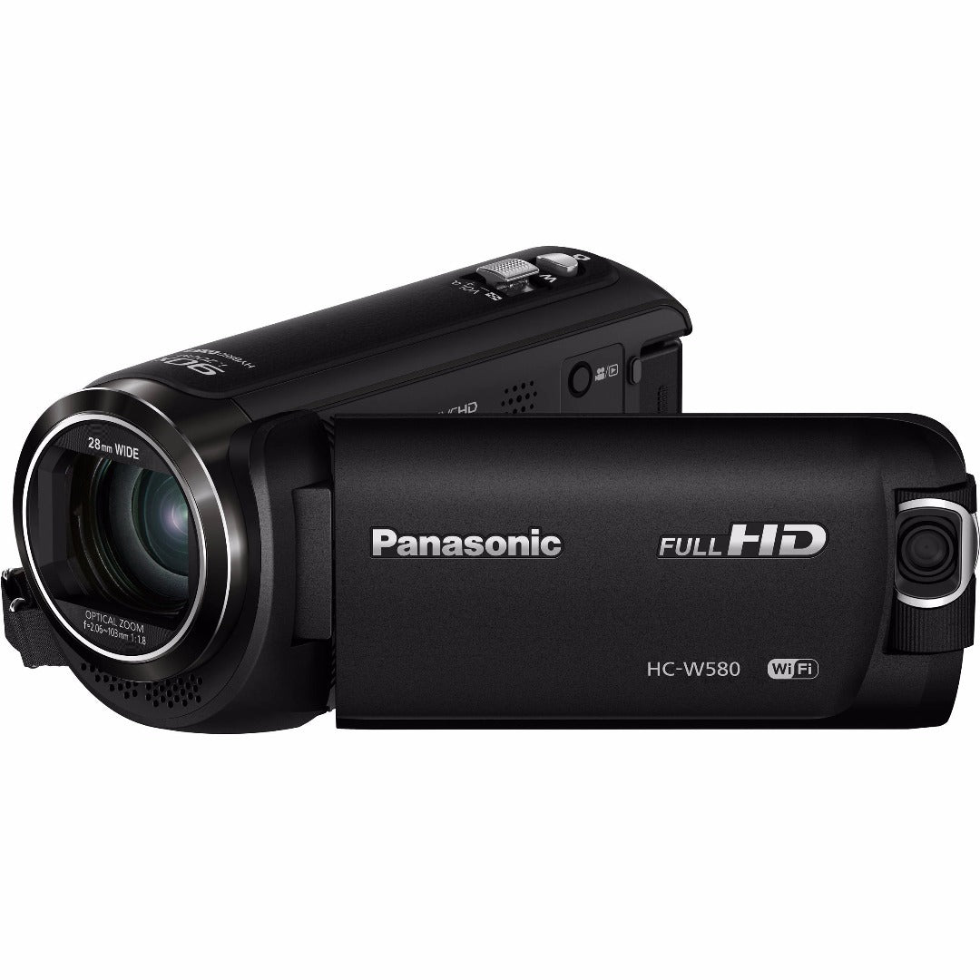 Panasonic W580 Full HD 1080p Camcorder with Twin Camera – Focus Camera
