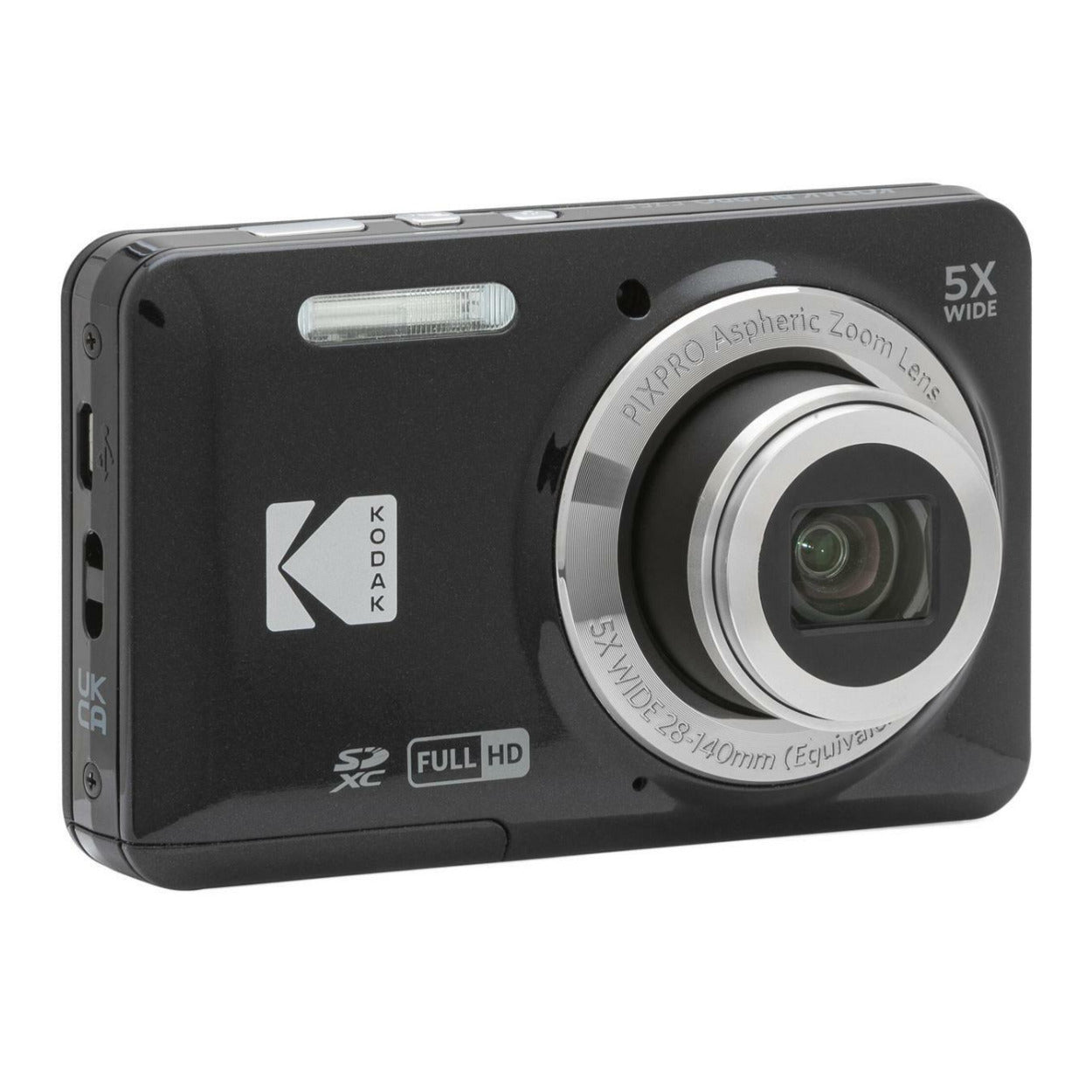 Kodak PIXPRO Friendly Zoom FZ55 Digital Camera (Black) with 32GB