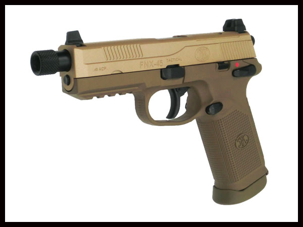 東京マルイ: ハンドガン本体 FNX-45 TACTICAL TAN（FN HERSTAL,45口径