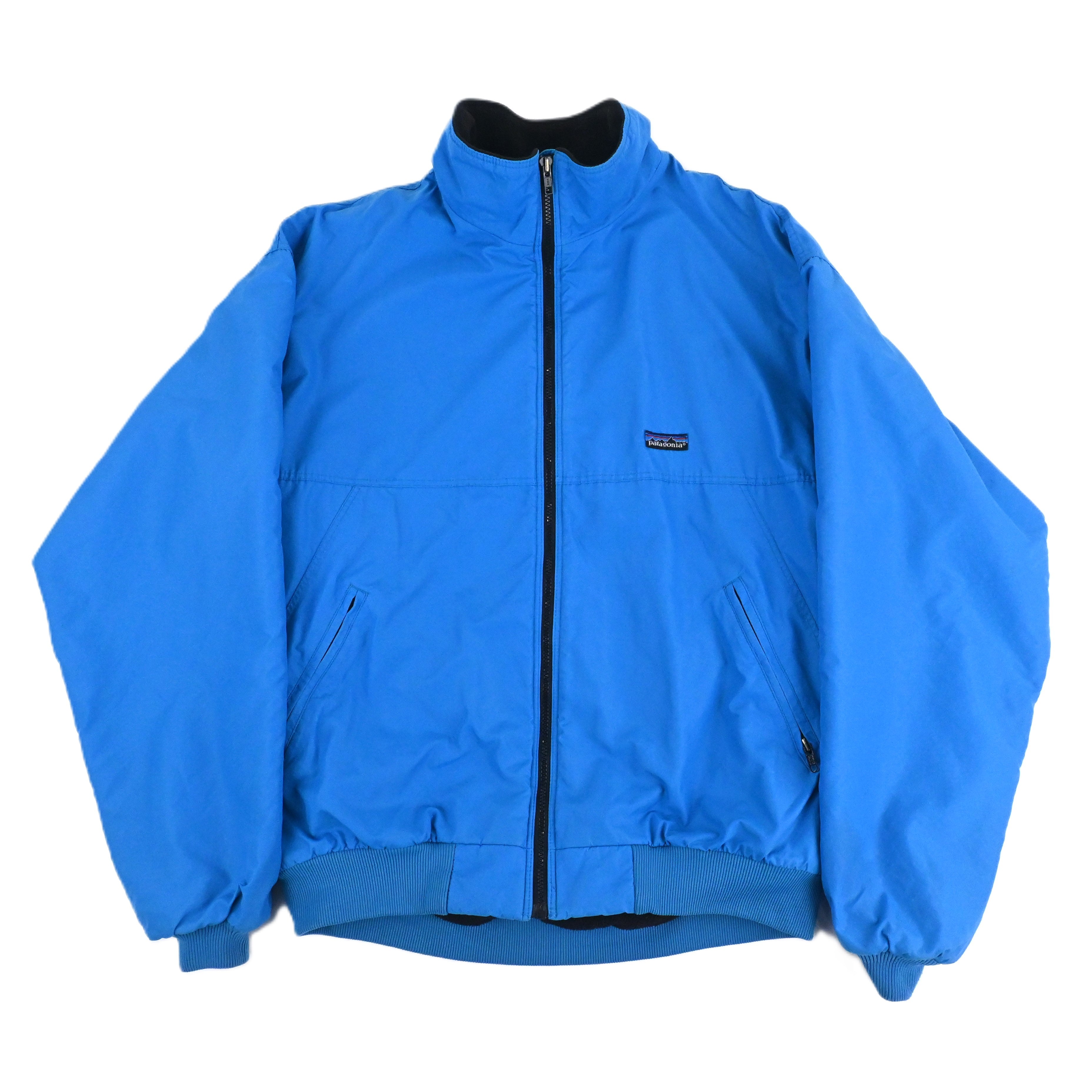 80's patagonia SHELLED SYNCHILLA JACKET SIZE XL Peacock/Black