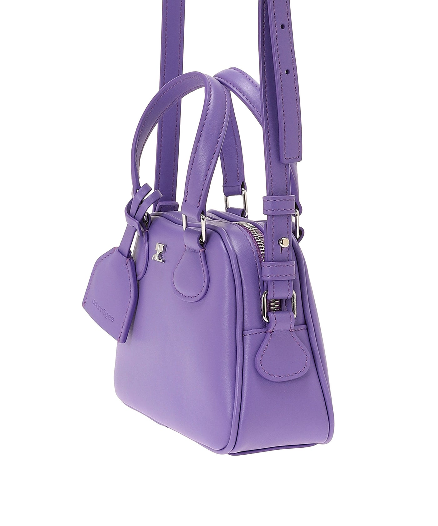 Ac Stud Leather Mini Bowling Bag ｜クレージュ(courrèges)｜Forget