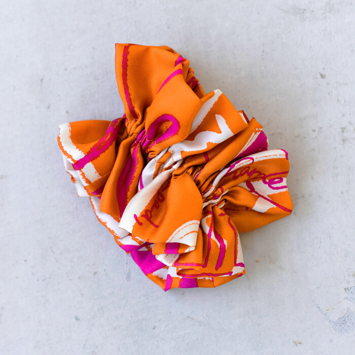 マニプリ｜ラッフルシュシュ ・オレンジ｜東京ソワールオンラインストア