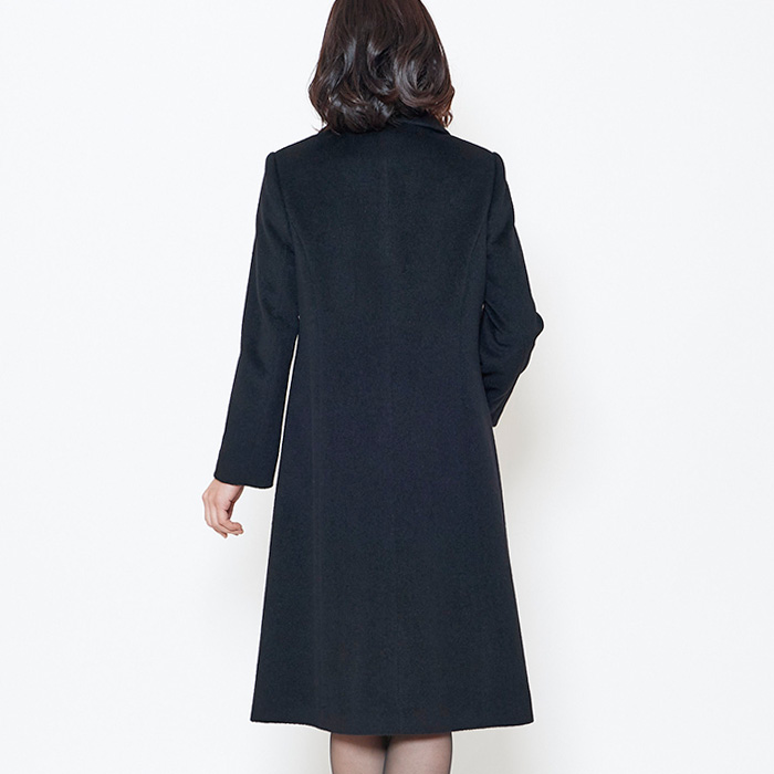 ウールアンゴラのフォーマルコート 9号・ブラック｜東京ソワール