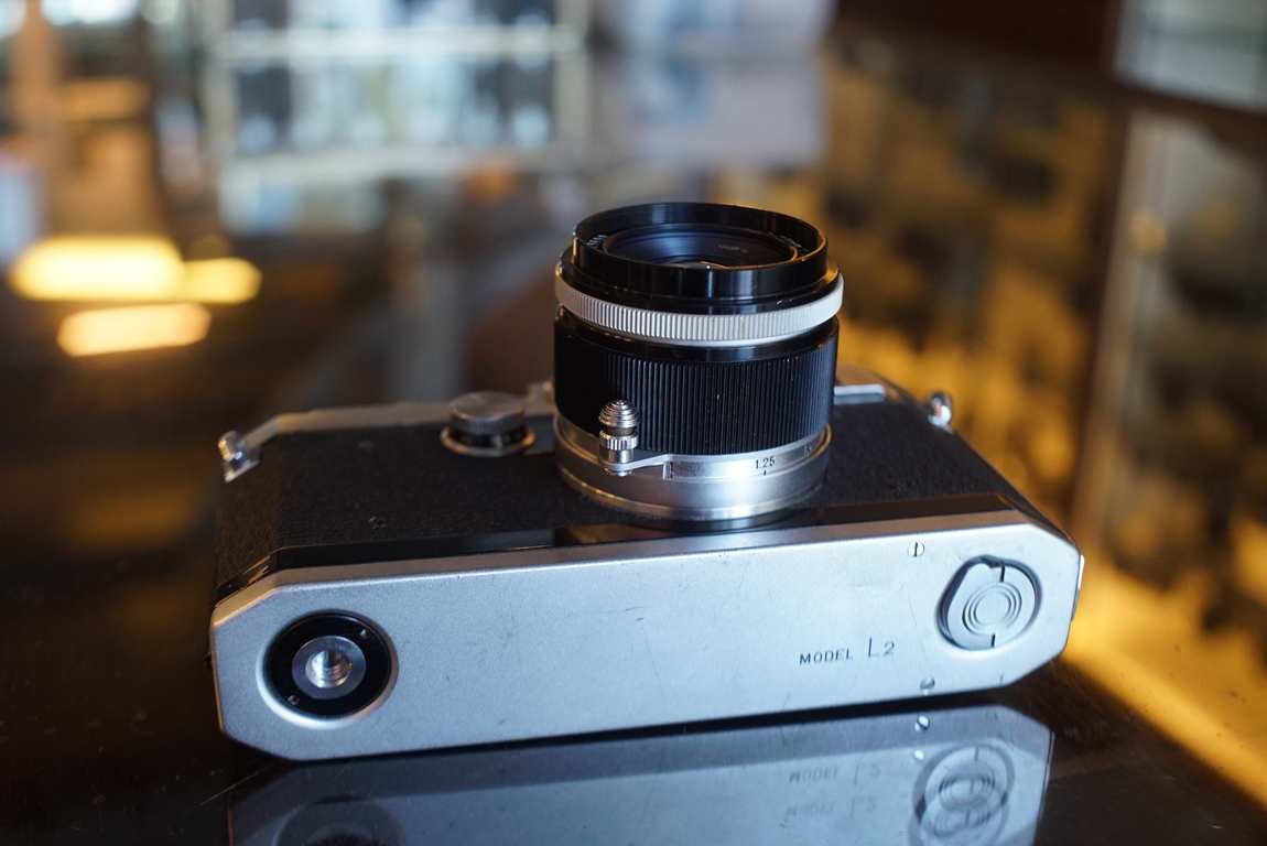 Canon Model L2 + Canon 50mm F/2.8 LTM lens - Fotohandel Delfshaven