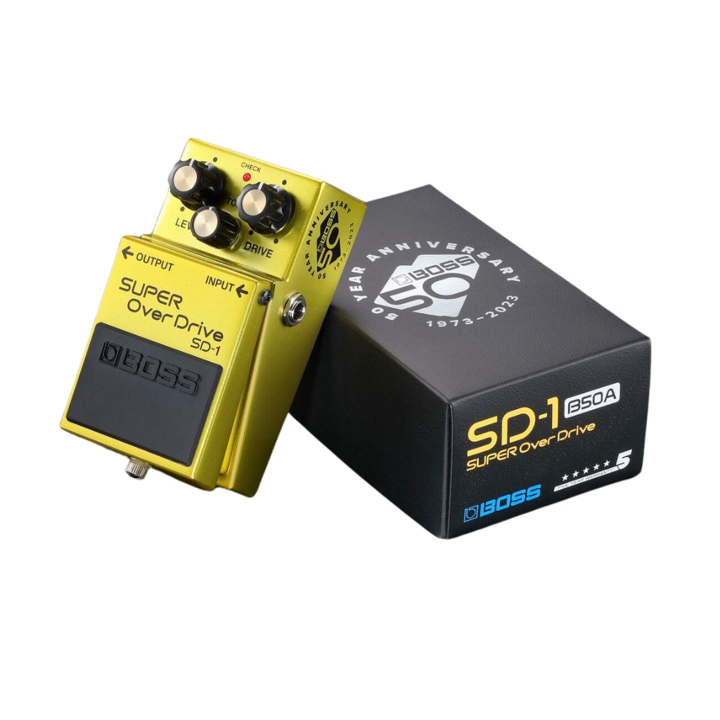 Limited Edition BOSS SD-1-B50A Super OverDrive 50th Anniversary