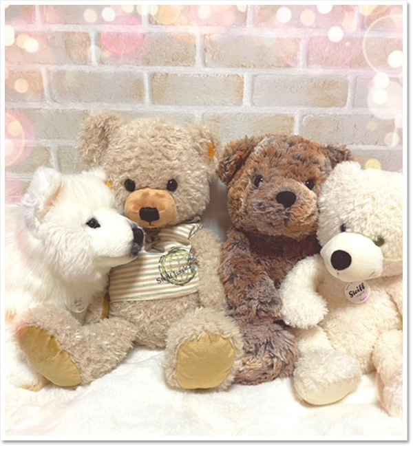 シュタイフ 100周年記念 テディベア 25cm EAN038884