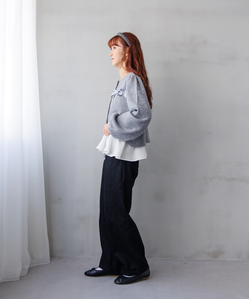 20%OFF】petite ribbon top～ﾌﾟﾁﾘﾎﾞﾝﾄｯﾌﾟ | flower／フラワー公式通販