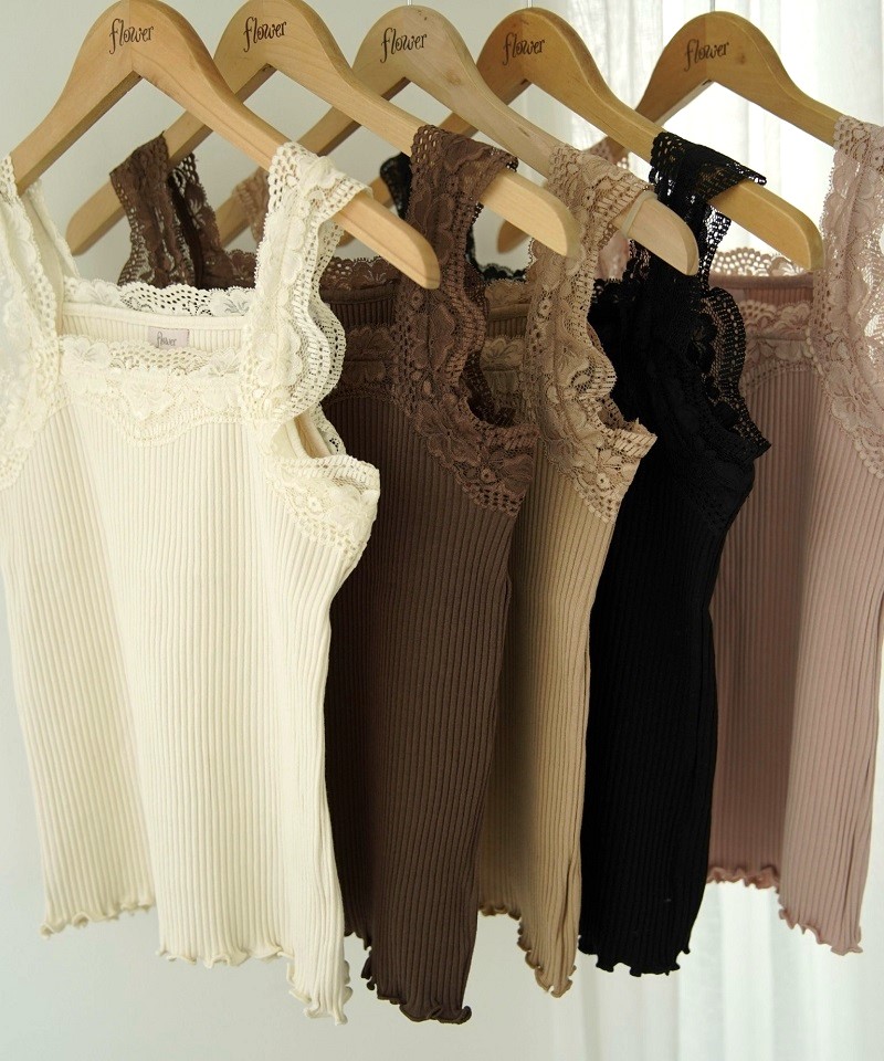 gorgeous lace cami2～ｺﾞｰｼﾞｬｽﾚｰｽｷｬﾐ2 | flower／フラワー公式通販