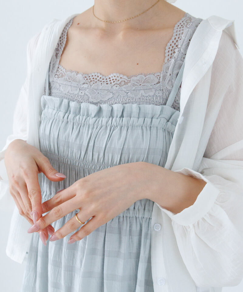 20%OFF】side ribbon onepiece～ｻｲﾄﾞﾘﾎﾞﾝﾜﾝﾋﾟｰｽ | flower／フラワー