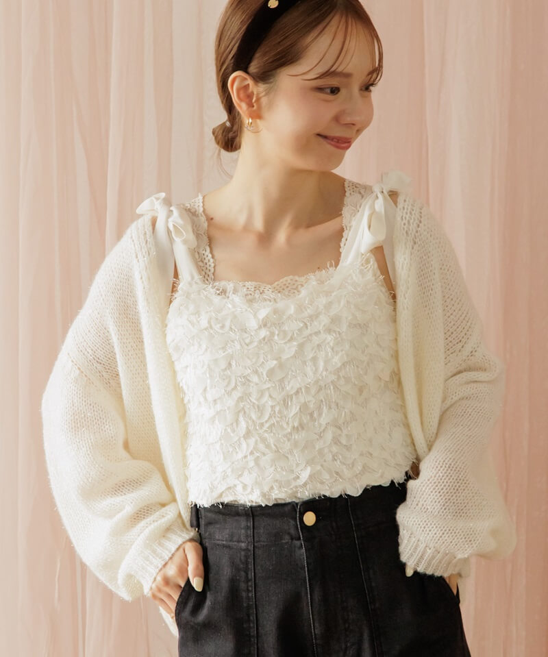 30%OFF】fluff ribbon bustier～ﾌﾗｯﾌﾘﾎﾞﾝﾋﾞｽﾁｪ | flower／フラワー公式通販