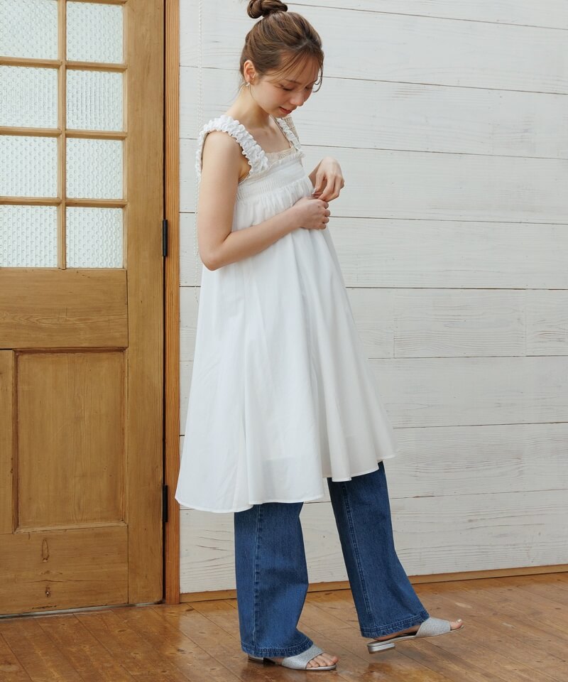 30%OFF】sweet 2way onepiece～ｽｳｨｰﾄﾂｰｳｪｲﾜﾝﾋﾟｰｽ | flower／フラワー