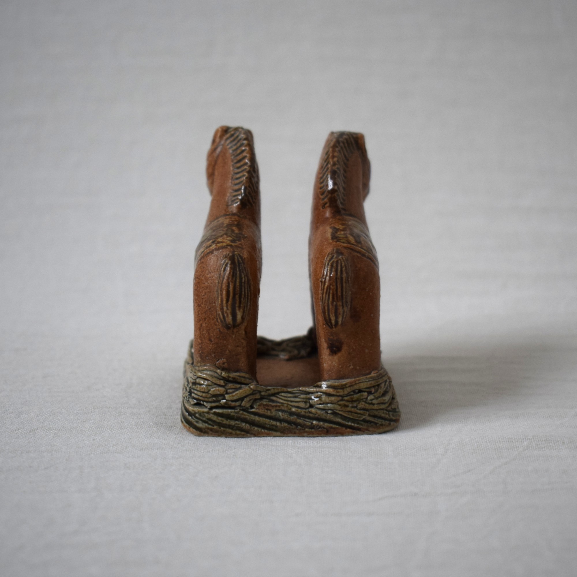 二頭の馬・鞍あり / Rutebo・ルーテボ | florantik