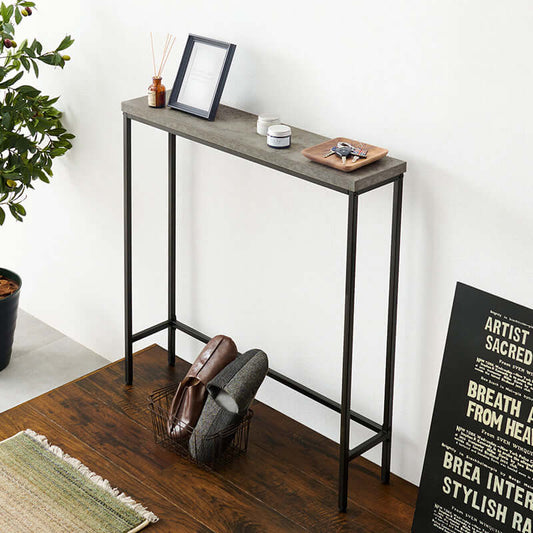 コンソールテーブル 玄関 スリム おしゃれ 奥行18 高さ85cm - flatoo