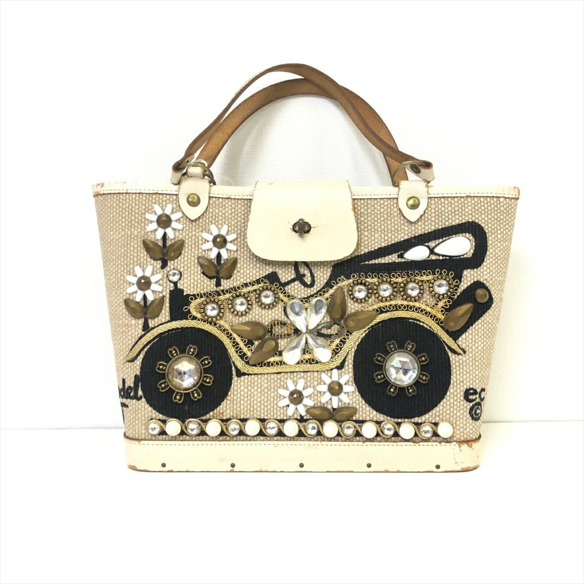 USED 木製 エニッドコリンズ EnidCollins ハンドバッグ | Flamingo