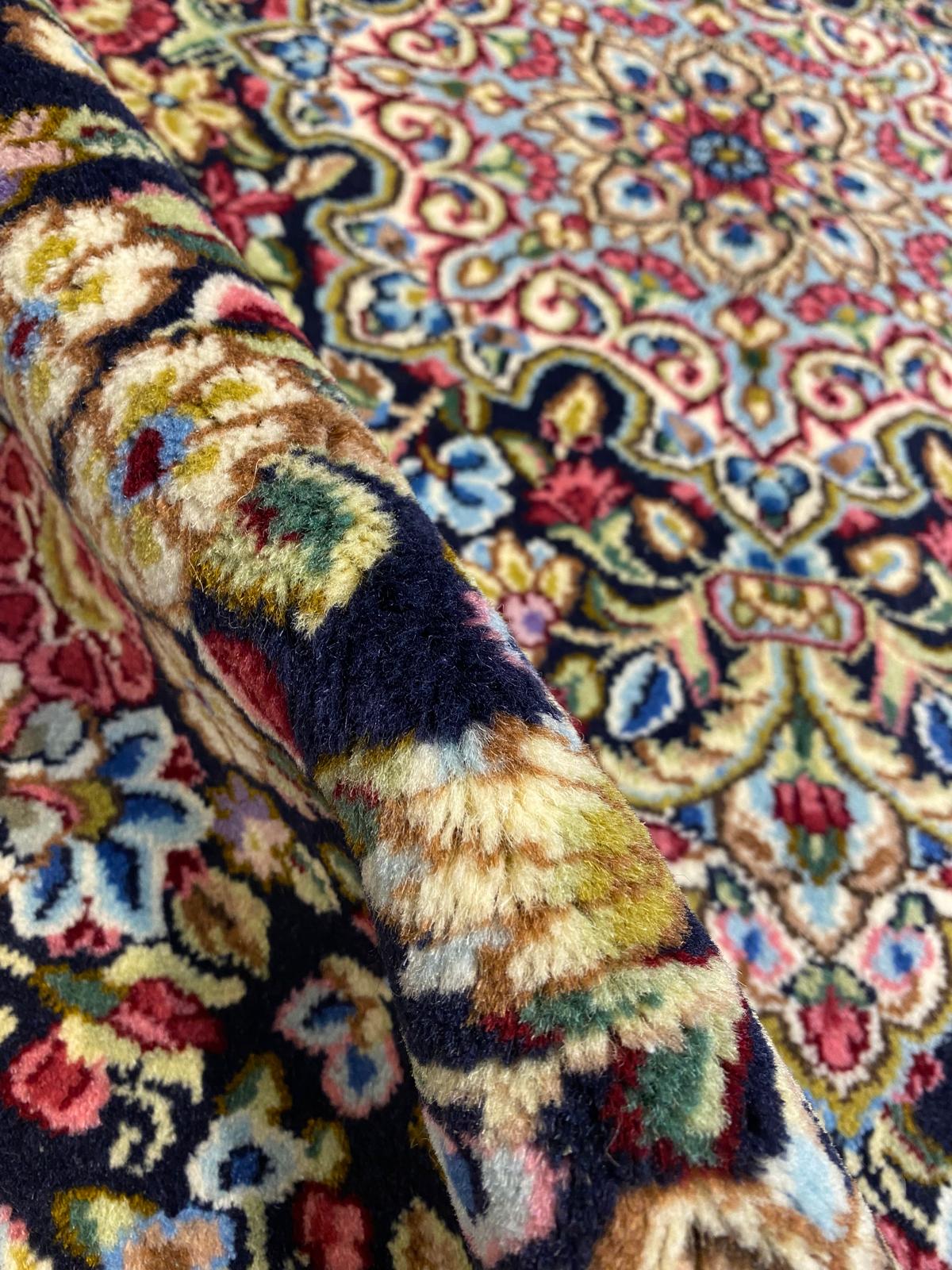 ペルシャ絨毯【ウール】ケルマン 145X103CM *W5053 | ペルシャ絨毯専門