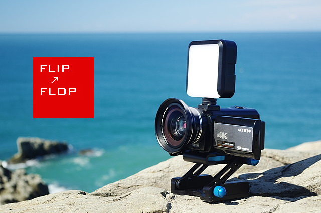 FLIP↗FLOP | ACTITOP 4Kビデオカメラ イワゴーモードでねこを撮る！