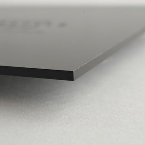 アクリル板（キャスト） 2mm厚 黒（レーザー加工用材料） – FLUX Japan
