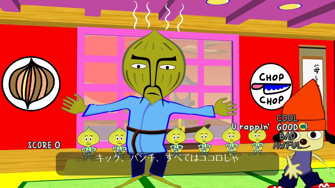 PS4用『パラッパラッパー』のリリースに合わせて、当時の音源を44曲が