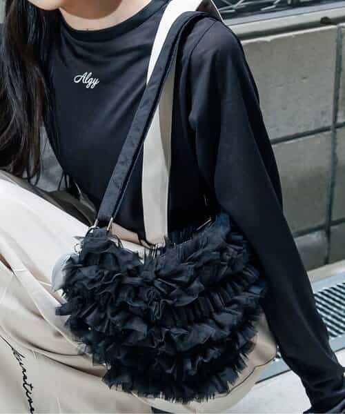 シアーフリルボディBAG（G266015）|algy（アルジー） 女の子（女の子
