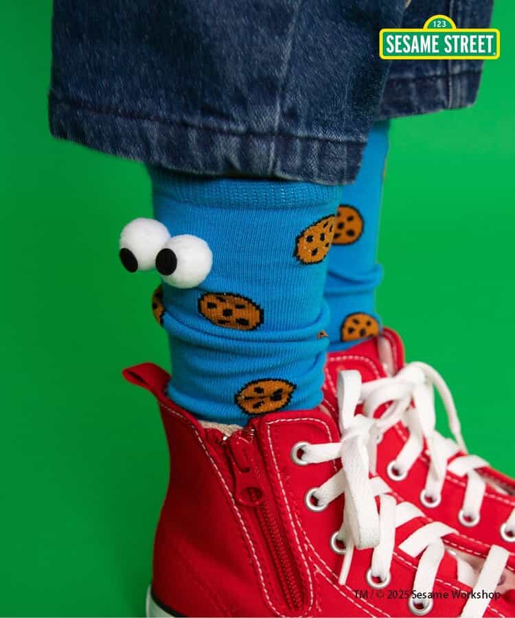 セサミストリート ソックス（J454165）|BREEZE（ブリーズ） ユニ