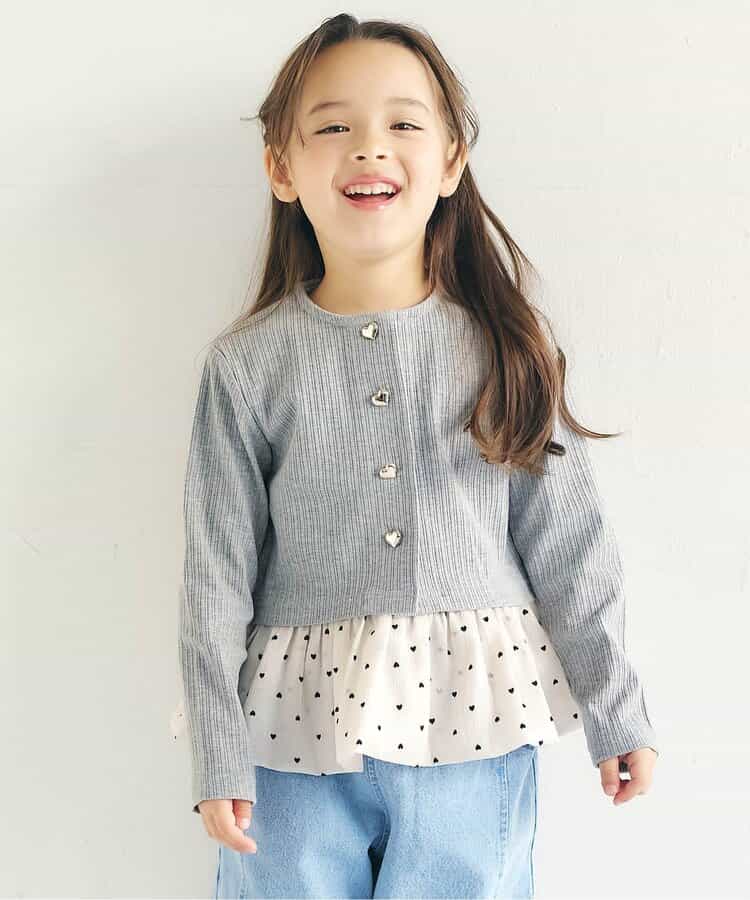 カーディガン＆裾バルーンインナー2Pセット（V216906）|apres les