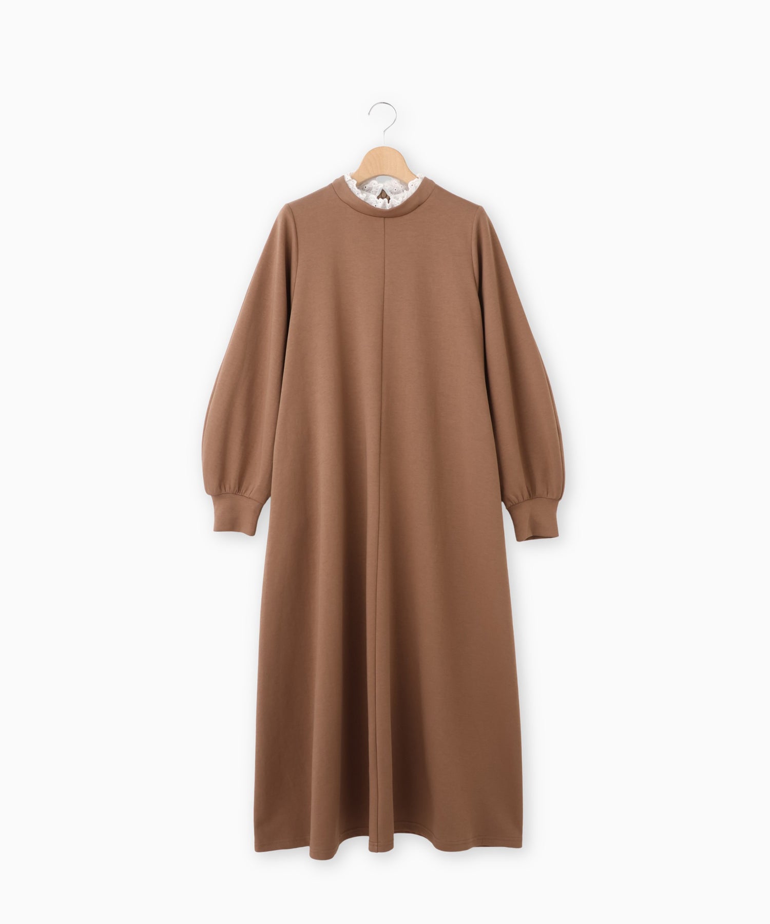 2WAY配色レース衿ポンチワンピース – FACE SANS FARD