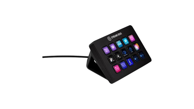 Elgato Stream Deck MK2 15 Butoane Stand Reglabil Negru - F64.ro