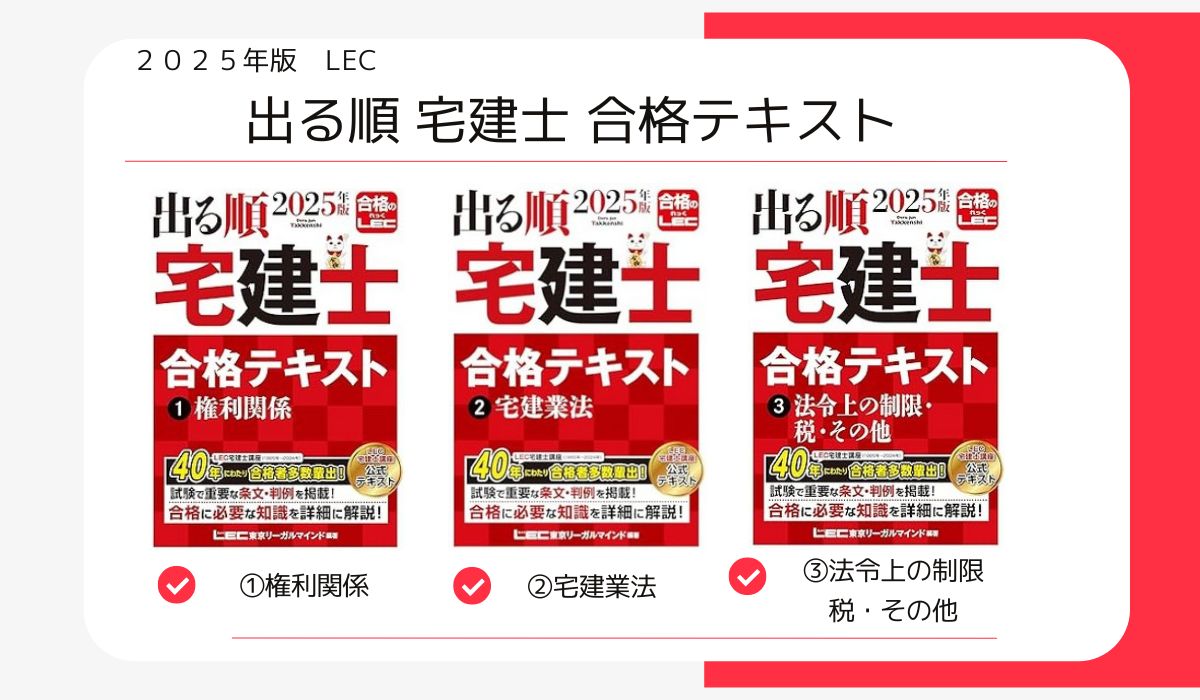 2025年版 出る順 宅建士 合格テキスト【プロがレビュー】