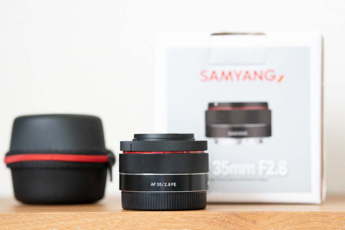 実機比較】Samyang AF35mmF2.8 FEレビュー と FE 35mm F2.8 ZA