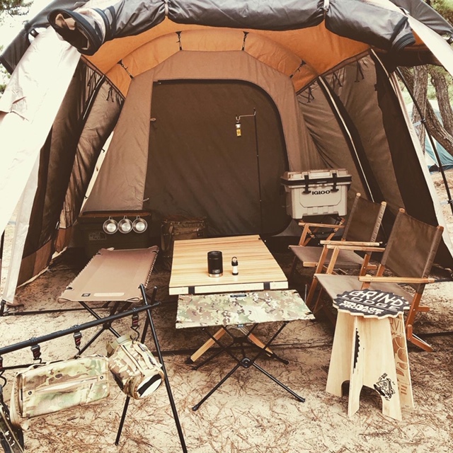 キャンプサイトがおしゃれに輝くギア3選 | アーベイキャンプ