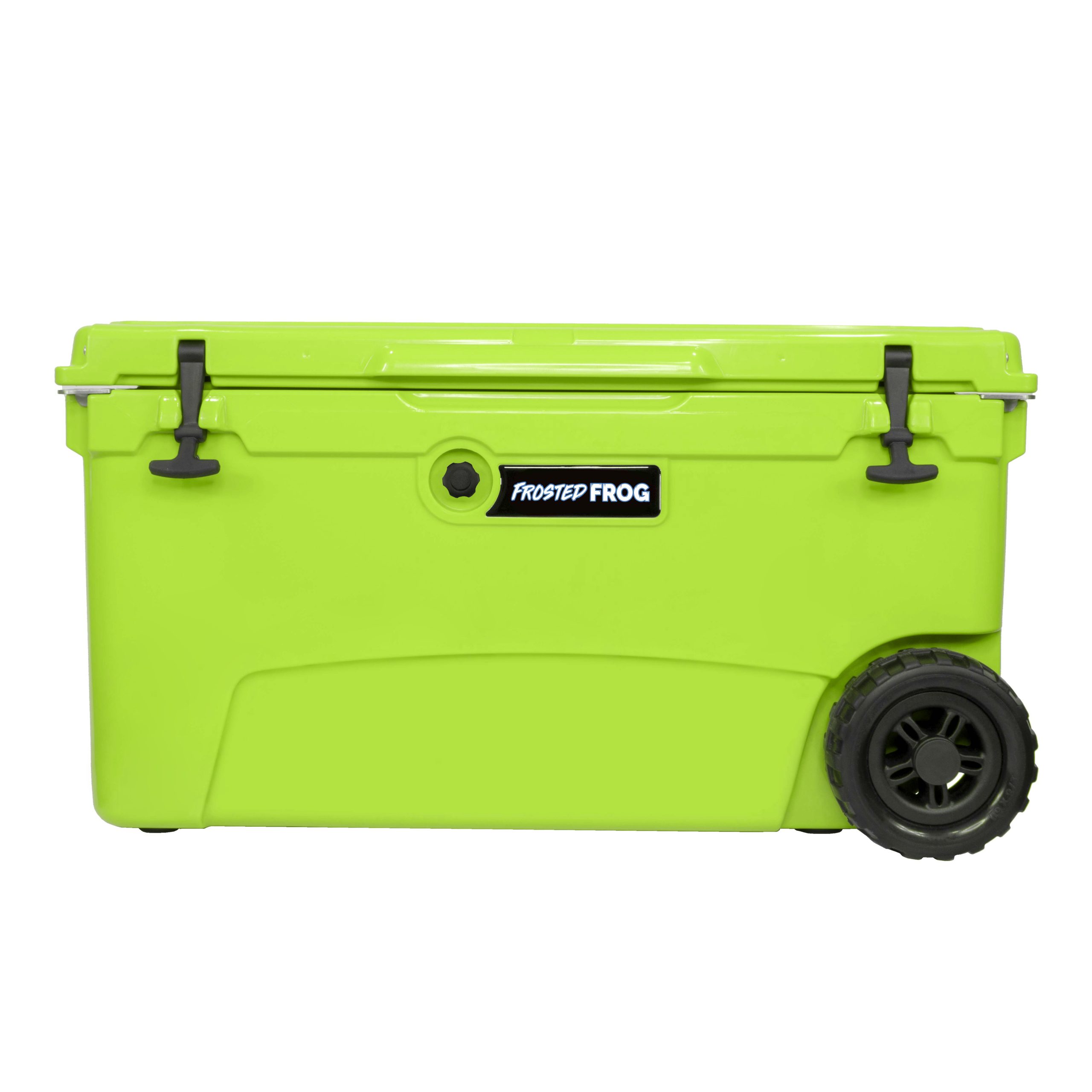 70 Quart Cooler with Wheels & Handle | Frosted Frog