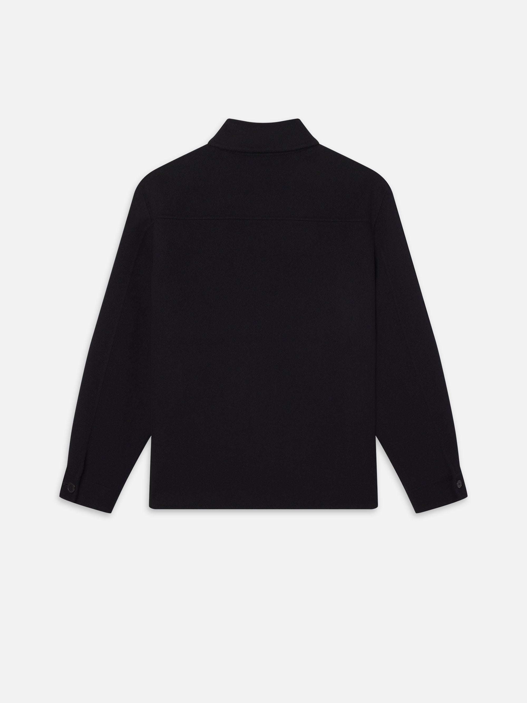 DOUBLE FACE SHIRT JACKET DARK NAVY