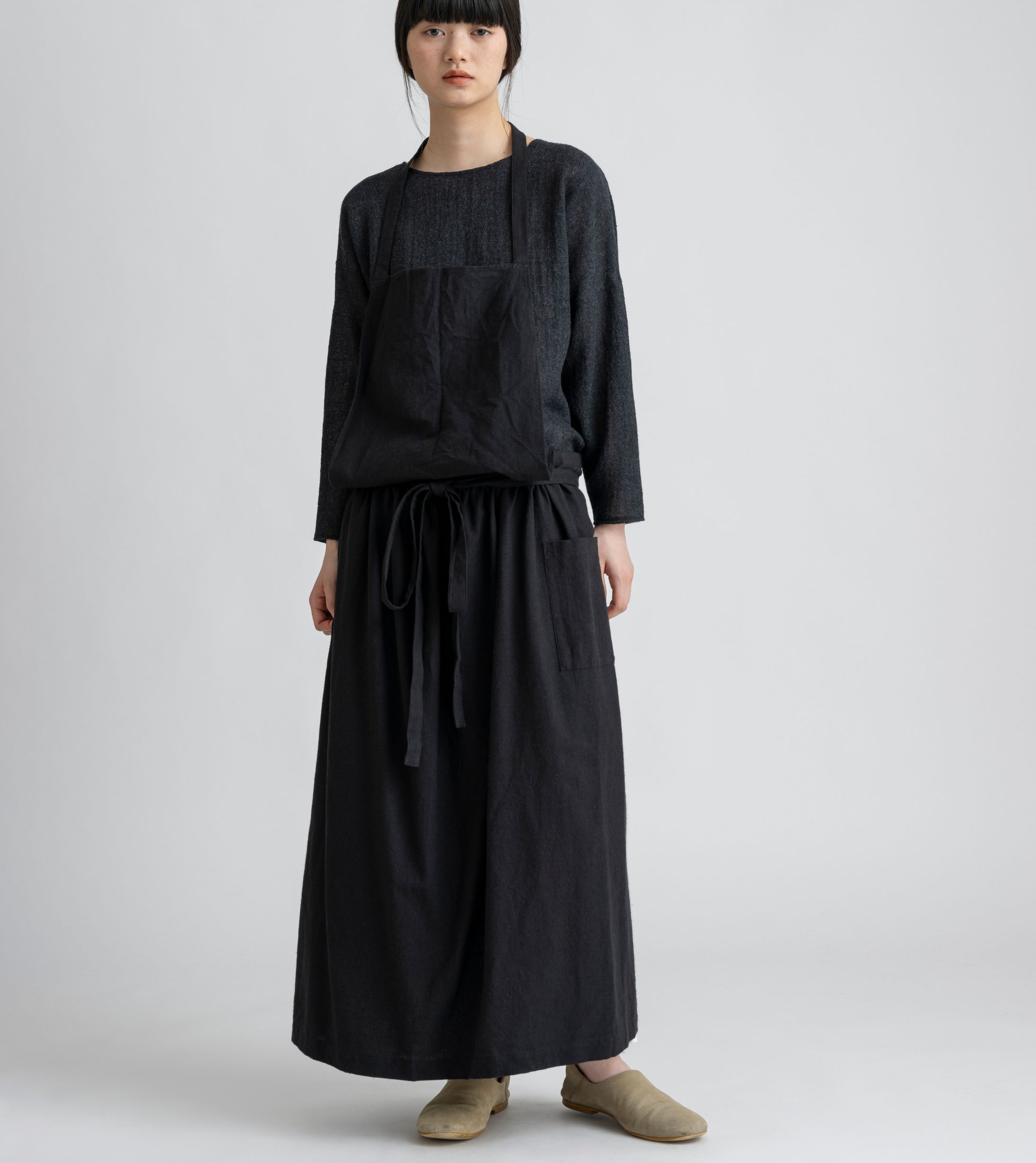 ギャザーエプロン | FRANCESCA AMAM LABEL