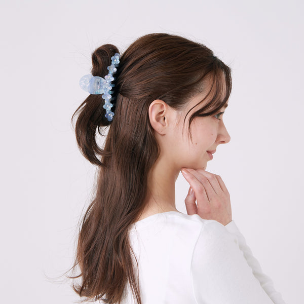 フラワー ヘアクリップ ライトブルー | Francfranc（フランフラン