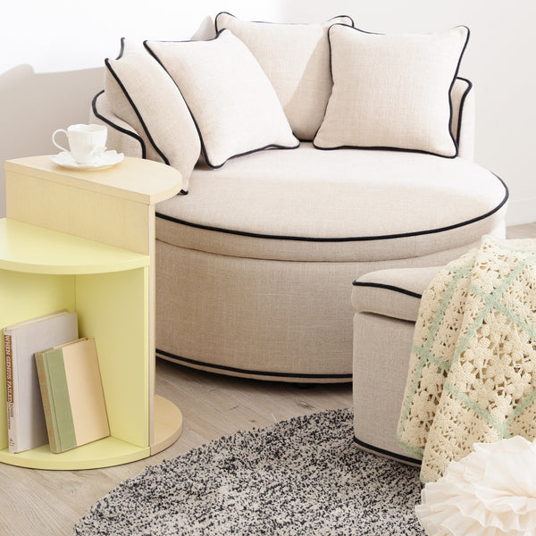 ヌック ソファ ラウンド ライトベージュ | Francfranc（フランフラン