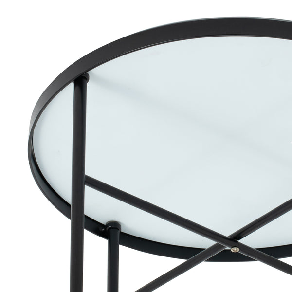 東京23区配送無料】定価4万円 フランフラン サイドテーブル ガラス