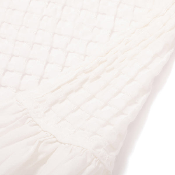 なめらか ワッフルケット ダブル ホワイト | Francfranc（フランフラン