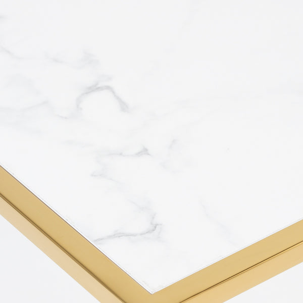 レーヌ ネストテーブル S マーブル×ゴールド | Francfranc（フラン