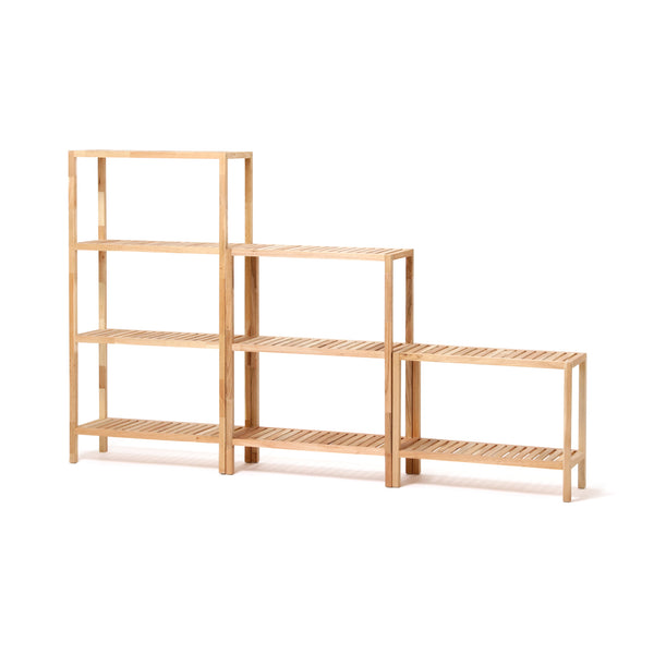 ミン シェルフ ワイド S ナチュラル（W650xH845） | Francfranc