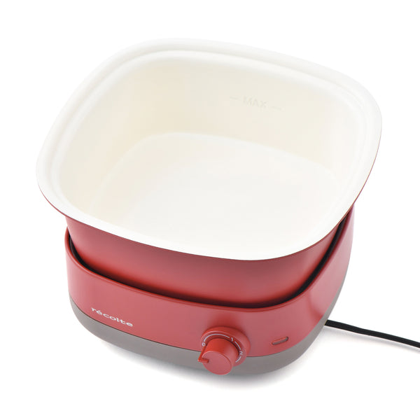 レコルト ポットデュオ キャレ レッド | Francfranc（フランフラン